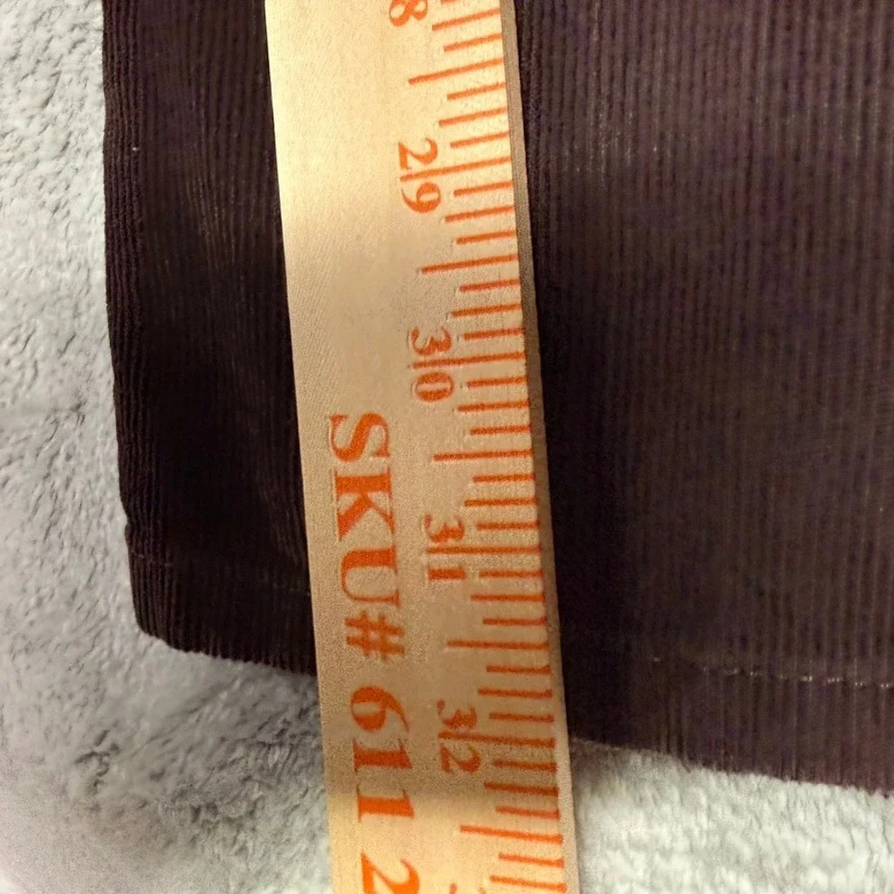 Eddie Bauer Corduroy Pants Brown Straight Fit Mens Size‎ 38x32